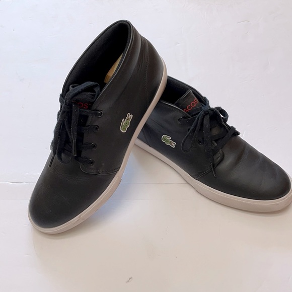 Lacoste Other - LACOSTE midi black boots